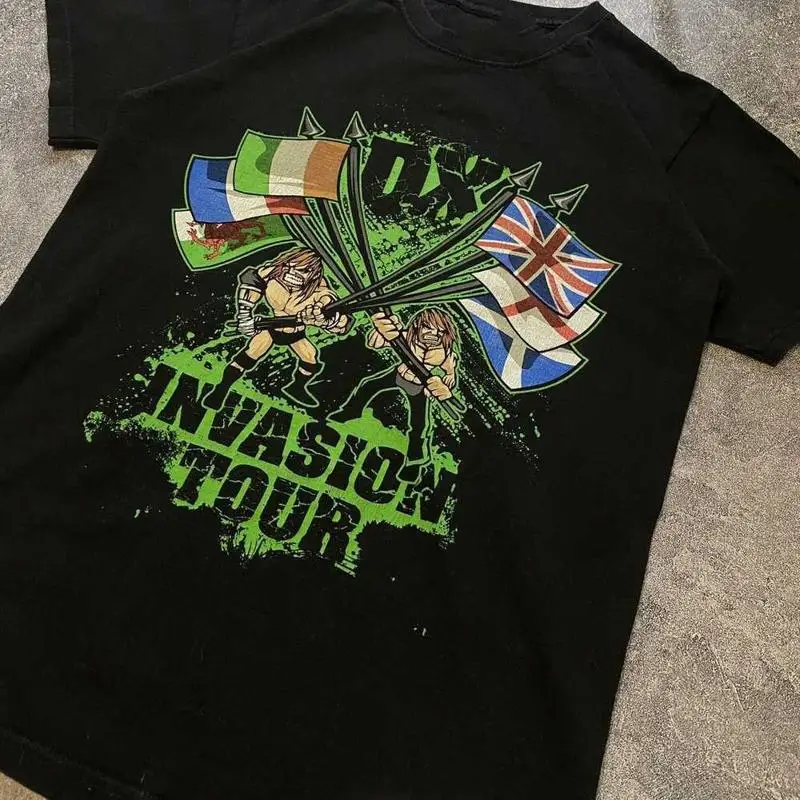 Degeneration X Dx Vintage Invasion Tour 2009 Black S 2345Xl T Shirt El950