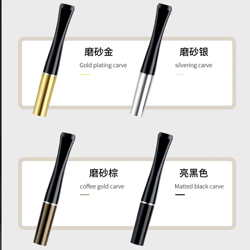 Cycle Use For Thick Thin Cigarette filter Cleanable Microfilter Smoke Holder Tar Filtration Cigarette Mouth Filter Smoking Tool