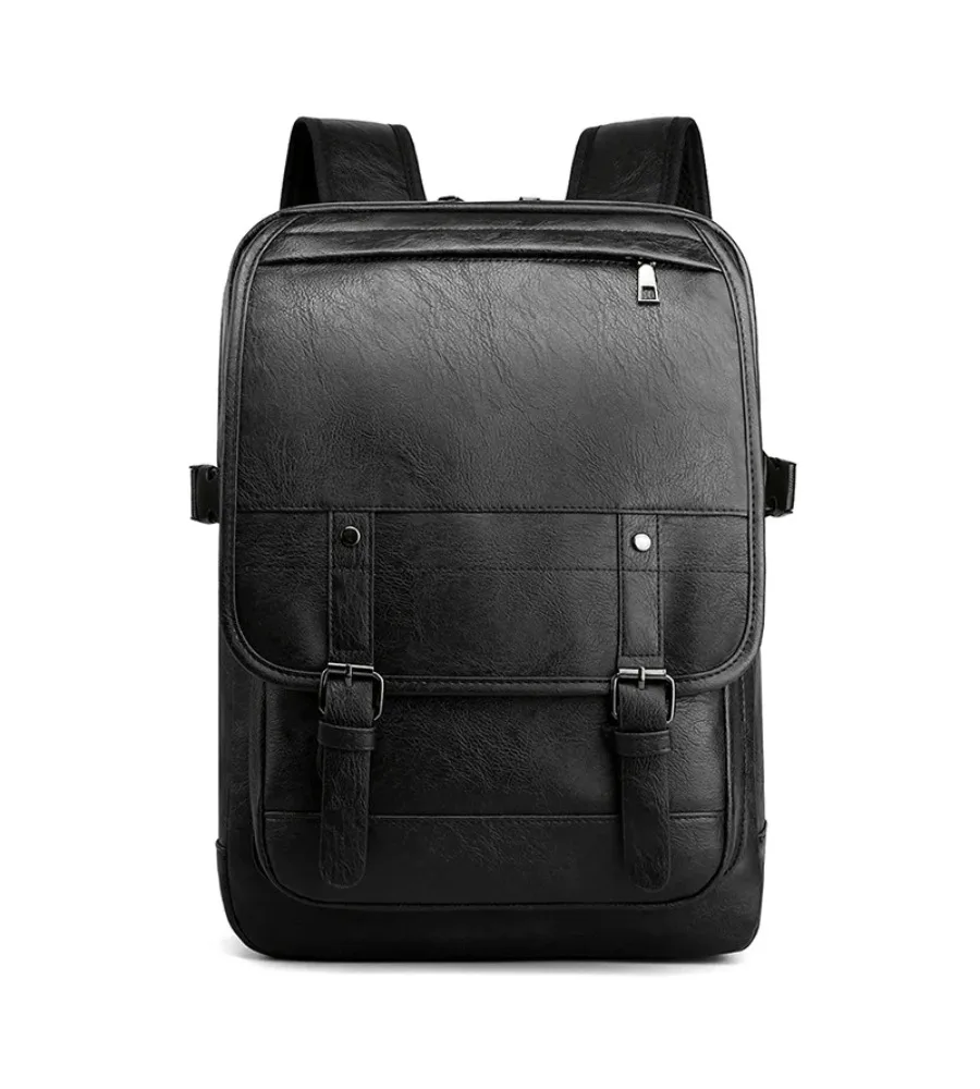 Understated minimalist backpack balances business polish with everyday practicality for busy users