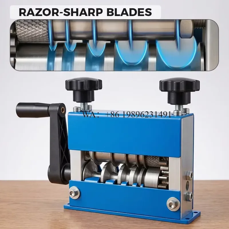 Wmwmnu for LANSING M20-1 Desktop Wire Stripping Anti-Slip Rollers 1-20mm Copper Cable Stripper CE Certified 20+ Years