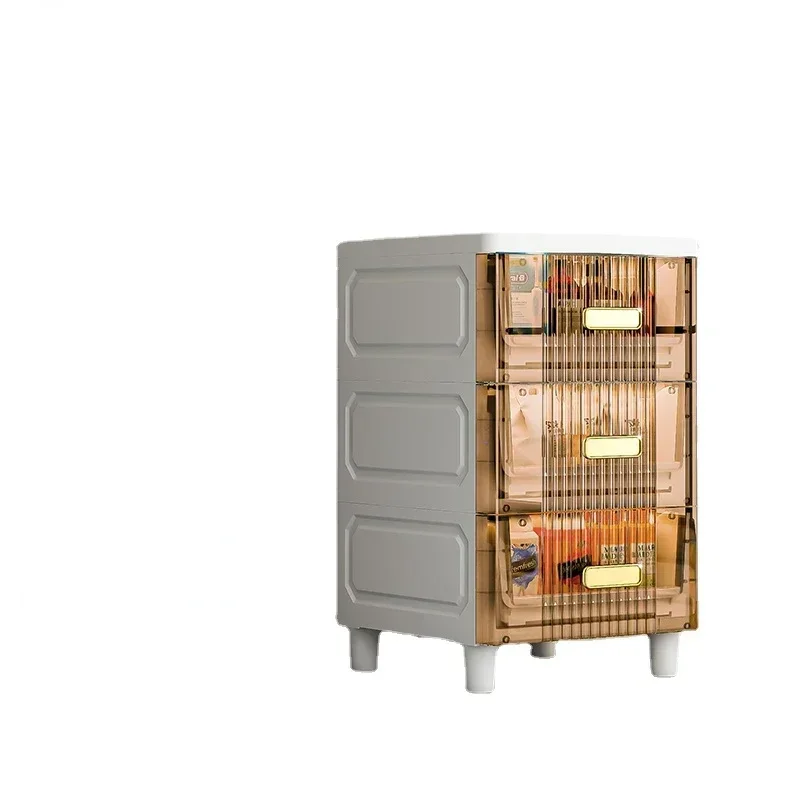 

Transparent Visible Light Luxury Sewn Bathroom Cabinets Home Furniture Bathroom Narrow Cabinet Floor Mounted Storage Cabinets