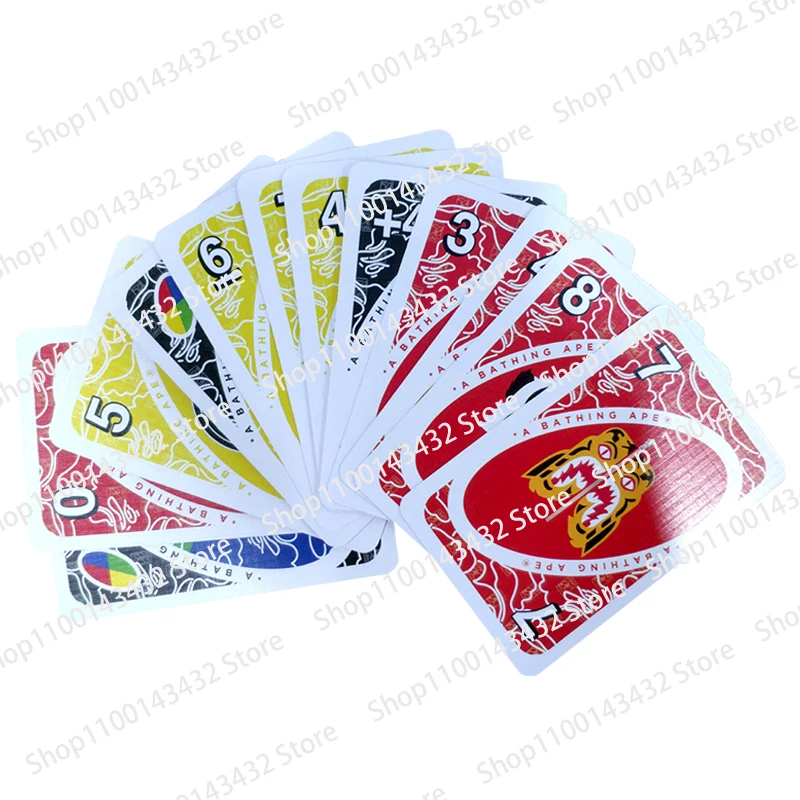 Mattel Games UNO BAPEs Card Game for Family Night Featuring Tv Show Themed Graphics and A Special Rule for 2-10 Players Gift