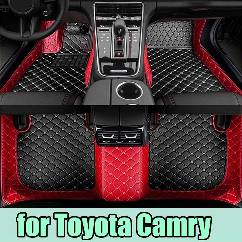 

Автомобильные коврики для Toyota Camry 2012-2017, 2013, 2014, 2015, 2016, индивидуальные автомобильные подкладки для ног, задняя крышка, аксессуары для интерьера