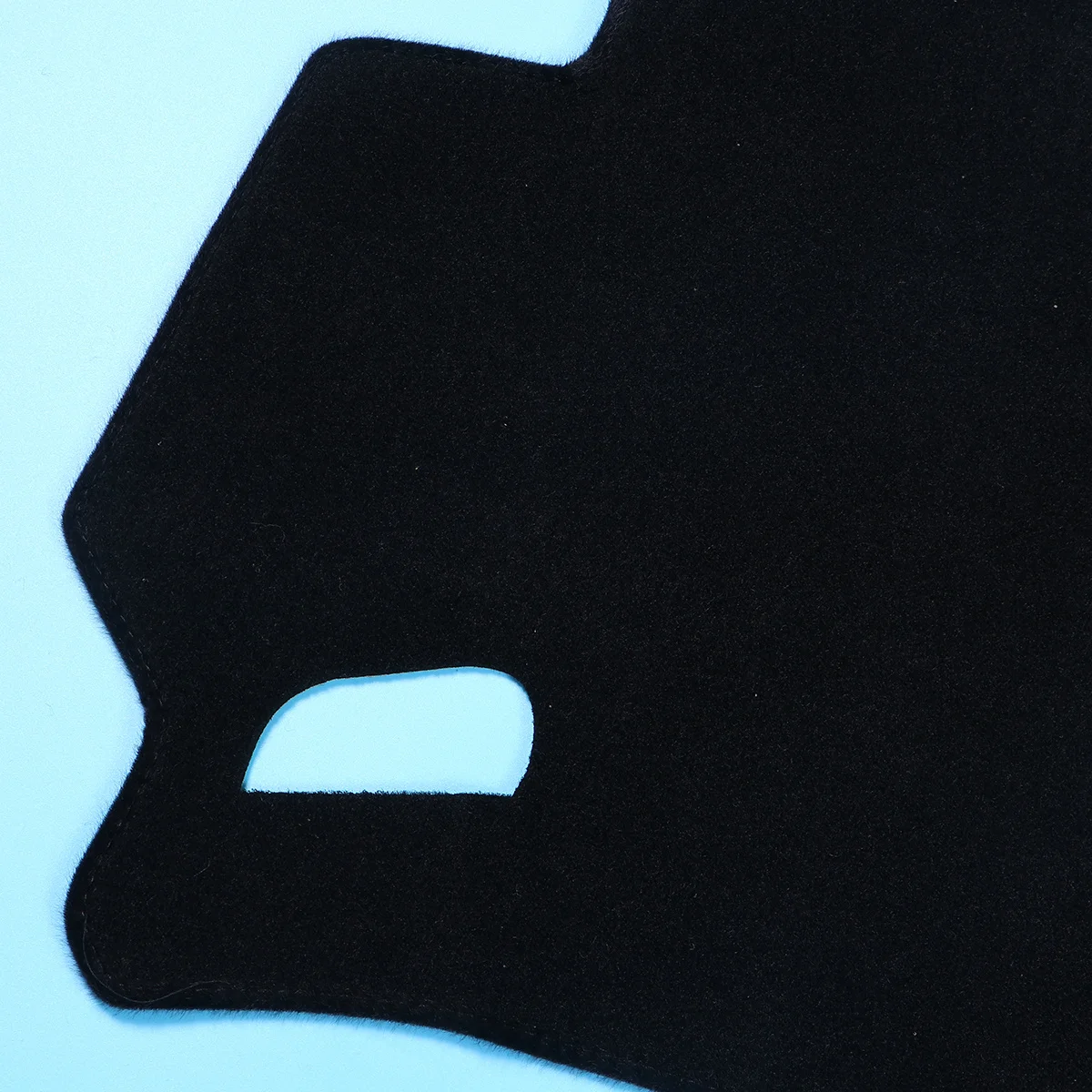 

Car Dashboard Cover Auto Dashboard Protective Mat Black Super Polyester Light Proof Pad Uv Protection Anti-Glare Air Outlet