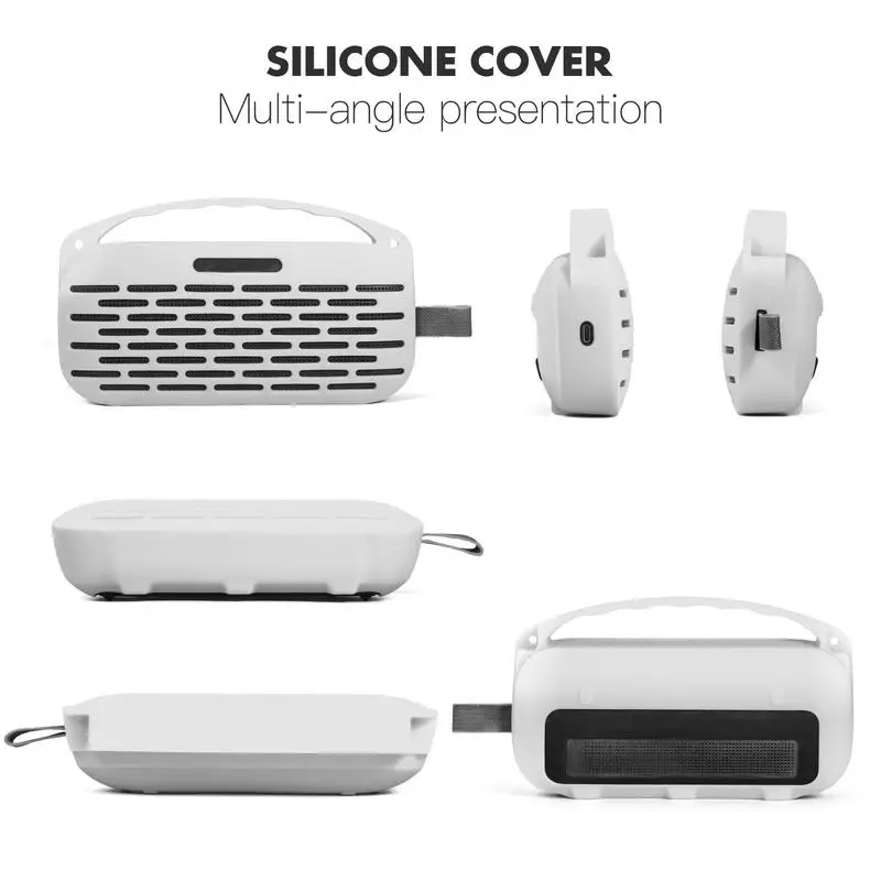 غطاء للأكمام المحمولة لمكبر الصوت اللاسلكي في الهواء الطلق لمكبر الصوت اللاسلكي والسفر والتخييم وحماية الالكترونيات الدقيقة