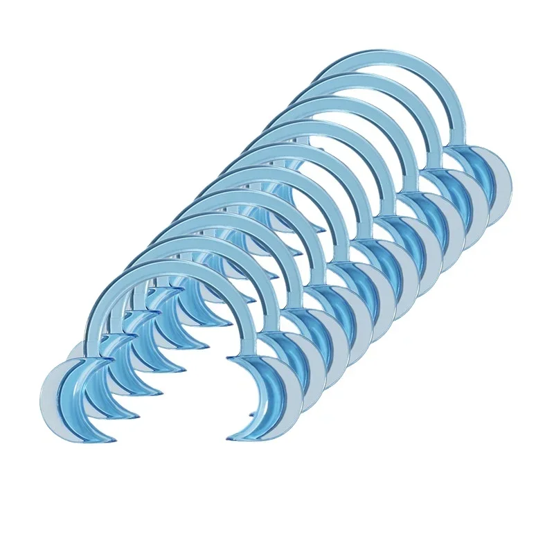 

10pcs Dental Mouth Opener C Shape Mouth Gag Dental Orthodontic Tool Intraoral Cheek Lip Retractor Mouth Spreader Lip Opener