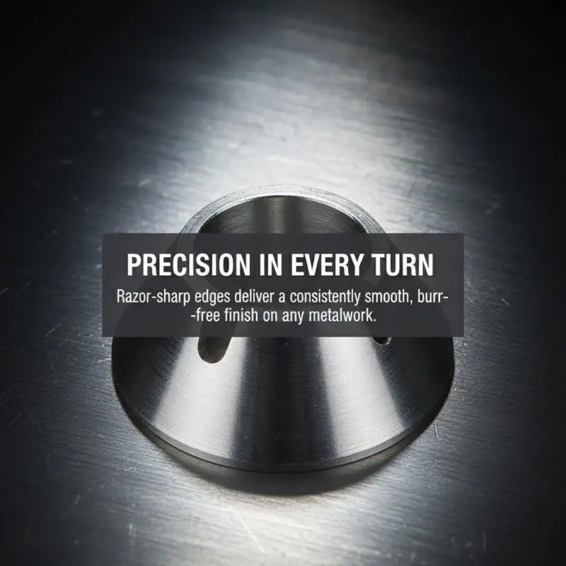 

Debur Scraper for Electric Drill 1Pcs Angle Lap Trimming Household Metal Edge Smoother Workshop Accessory