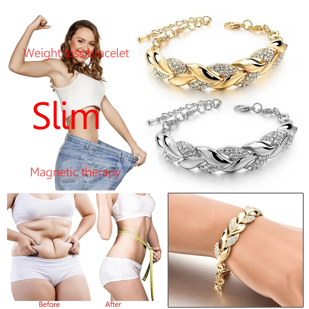 Exquisite Fat Burning Bracelet Healthy Jewelry Fashion Lady Slimming Bangle Health Energy Bangles for Men Women Travel Souvenirs
