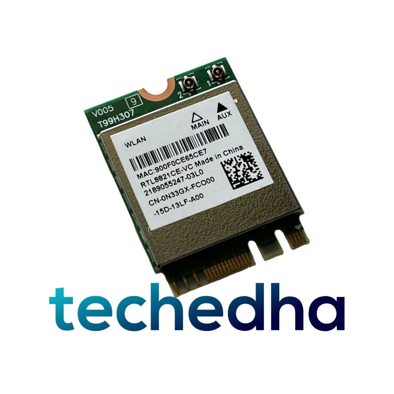 

For Dell Inspiron 15 3511 WLAN WiFi Network Wireless Card RTL8821CE 0N33GX