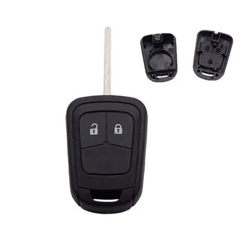 1PCS Key Shell สําหรับ Vauxhall Opel Astra J Insignia Corsa D E Meriva 2 ปุ่ม Remote Key Fob กรณีชิ้นส่วนรถยนต์