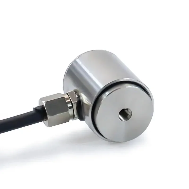 Mini Button Load Cell & Robot Force Sensor: Precision Stainless Column Type 200N, 50-150KN