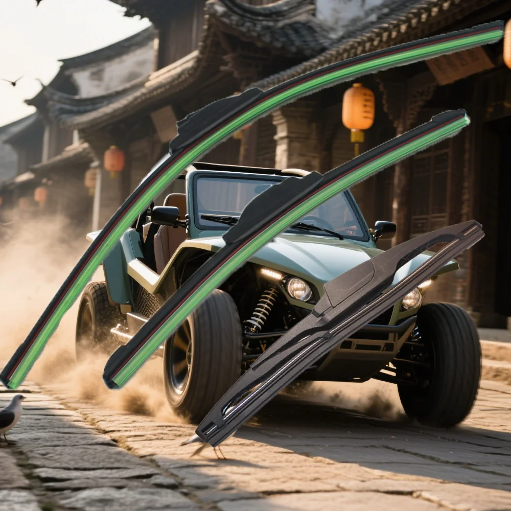 

For Jeep Cherokee KK 2008-2012 2009 2010 2011 Wiper Front & Rear Wiper Blades Windshield Windscreen Window Brushes 19"+19"+11"