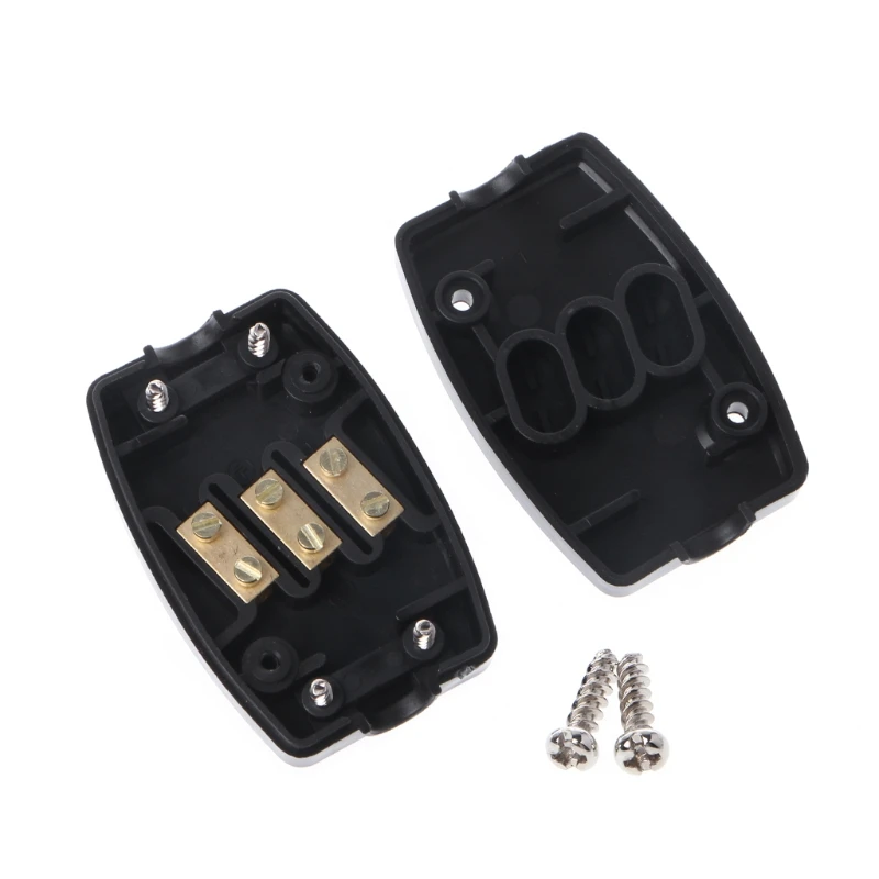 

LXAF 13A InLine Connector Box 3 Terminal Join Cable Wire Mains Electrical Joiner