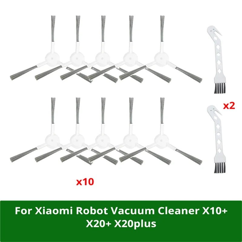 B99A-Per Xiaomi X10+ X20+ X20plus Robot Spazzatrice Accessori Spazzola laterale Parti di ricambio Spazzola
