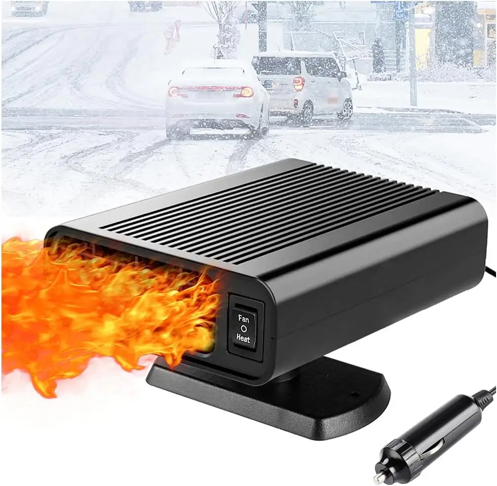 

Автомобильный обогреватель, портативный обогреватель 12 В для автомобиля, вентилятор быстрого нагрева и охлаждения 2 в 1, обогреватель лобового стекла автомобиля 150 Вт