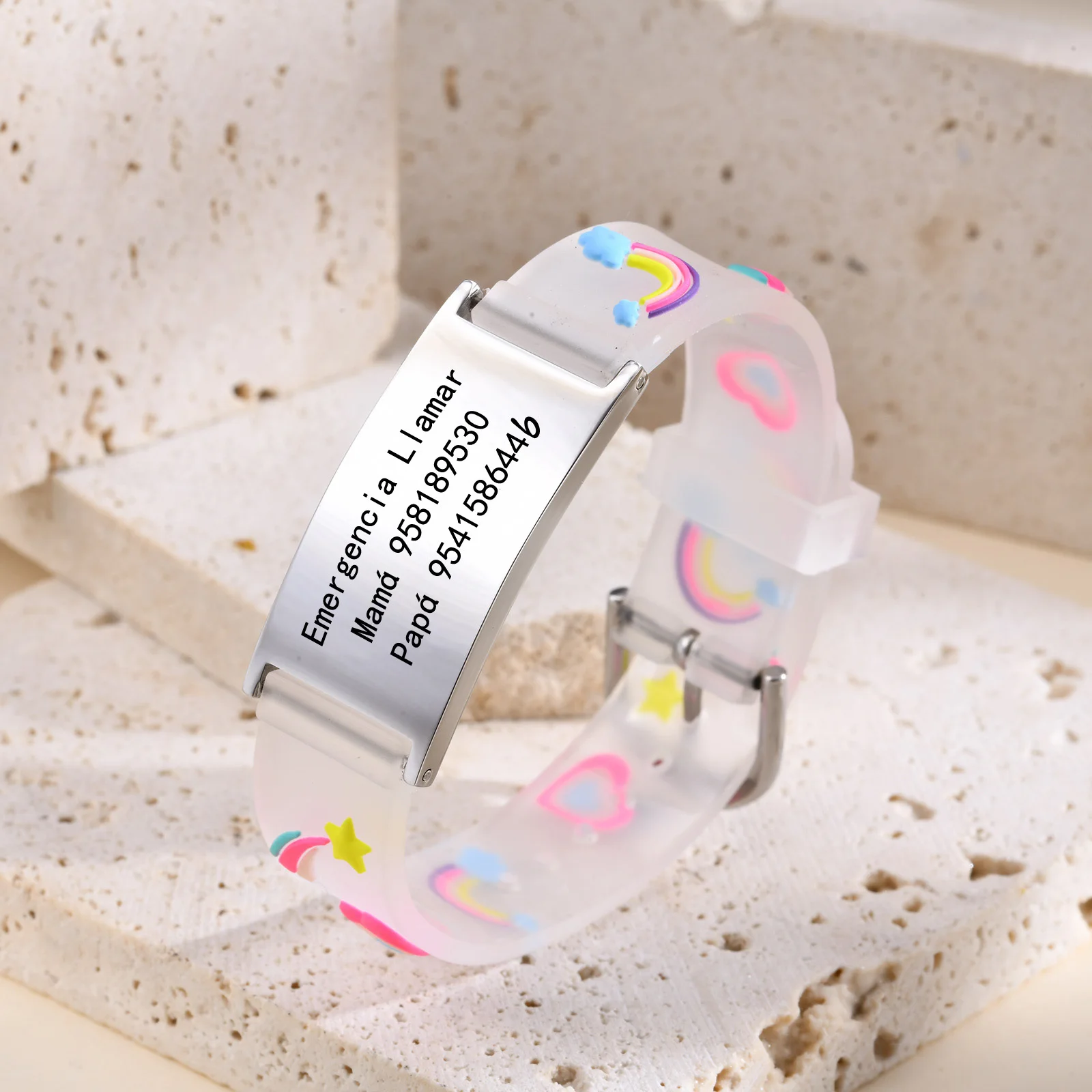 Gelang nama enrmemberikan, gelang Bar ID pribadi untuk bayi anak, jimat zirkonia gelang kepang buatan tangan, hadiah ulang tahun anak perempuan baru lahir