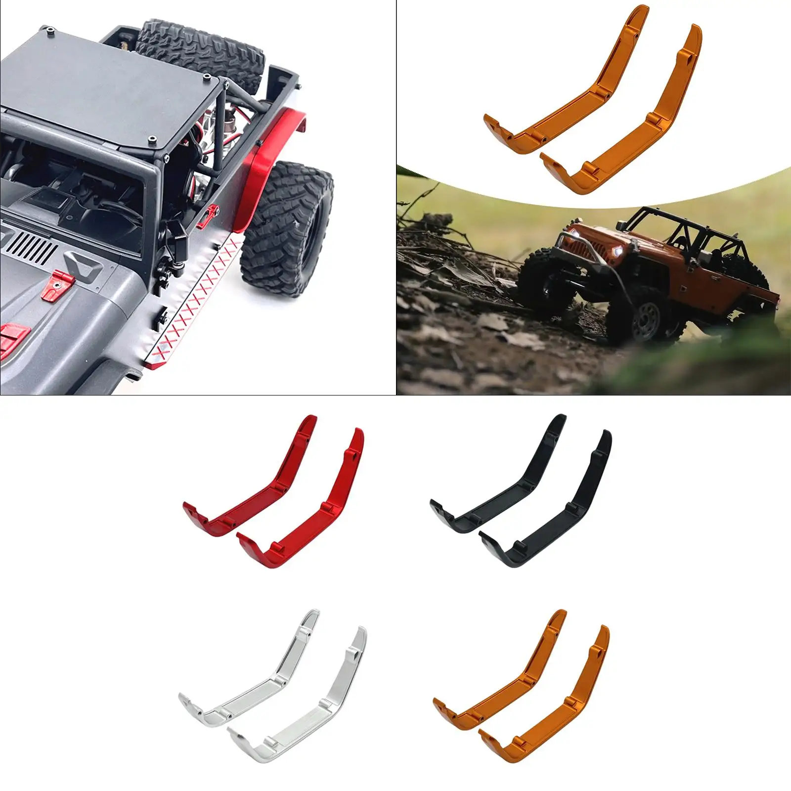 1/12 RC Auto Achterspatbord Guard RC Voertuig Accessoires Afstandsbediening Auto Onderdelen