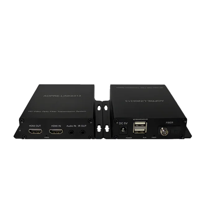 Terminale ottico audio video H D M I-FC/SC Convertitore ricetrasmettitore ottico HDM I Estensore ottico 1080P1 paio