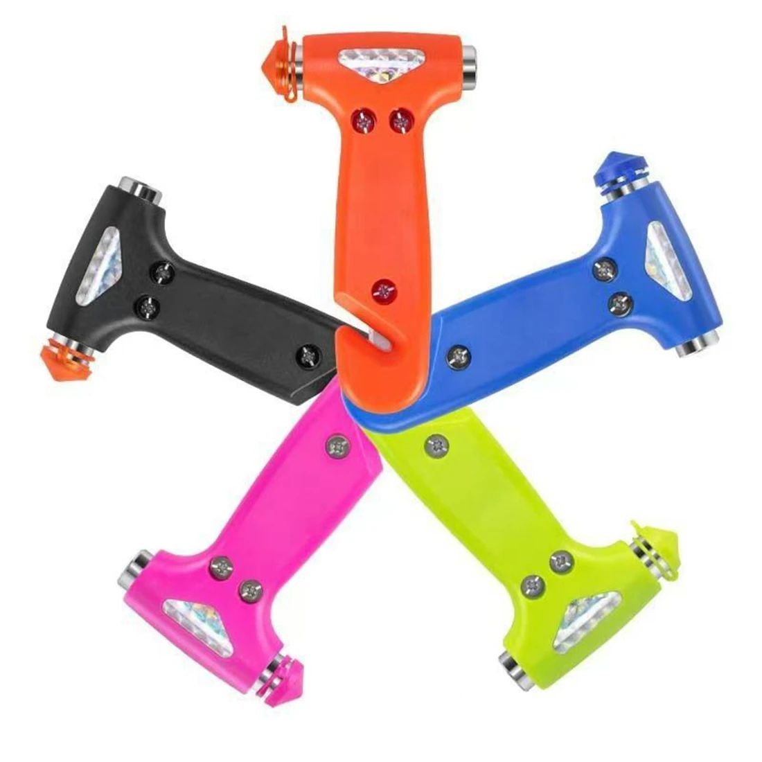 Car Emergency Safety Hammer Life Saving Escape Emergency Hammer Seat Belt Cutter Window Glass Breaker Car Rescue Hammer