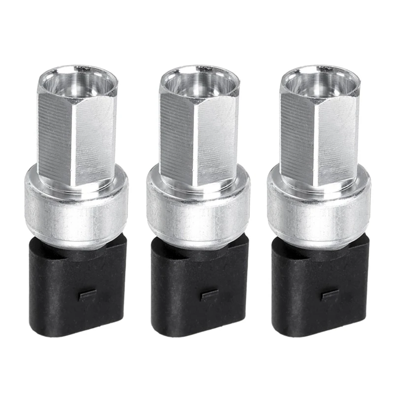 3Pcs 1K0959126E A/C Pressure Sensorair Conditioning Pressure Switch For- A1 A3 Golf Jetta Passat Skoda 82CP09-05