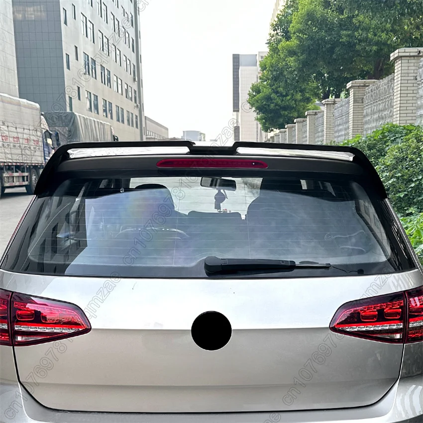 Picture 5: Car Rear Roof Spoiler For VW Golf MK 7 7.5 TSI 2013-2019 Oettinger Style Spoiler Tail Wing Exterior Tuning Car Accessories