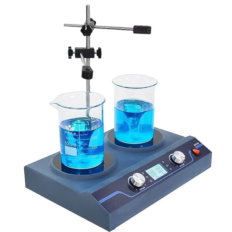 

Laboratory Multi Position Magnetic Stirrer with Good Price Plates Stirrers Digital LCD Display Magnetic Stirrer