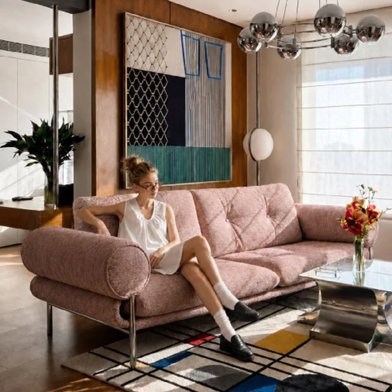 Clear Lounge Living Room Sofas Unique Decoration Safe Fashion Interior Living Room Sofas Creative Koltuk Takımı Salon Furniture