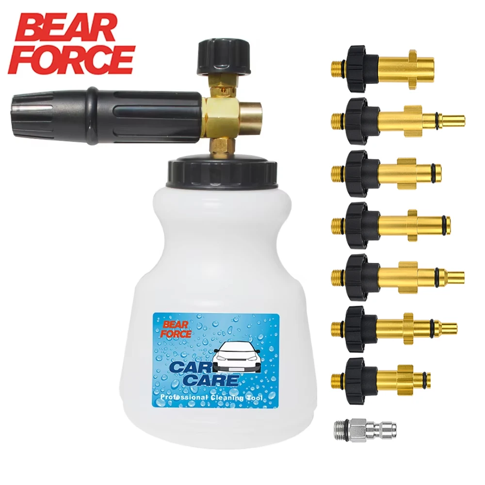 

Пенообразователь высокого давления, насадка для пены для снега, насадка для пены, генератор пены для Karcher Bosch Interskol Elitech Lavor, мойка высокого давления