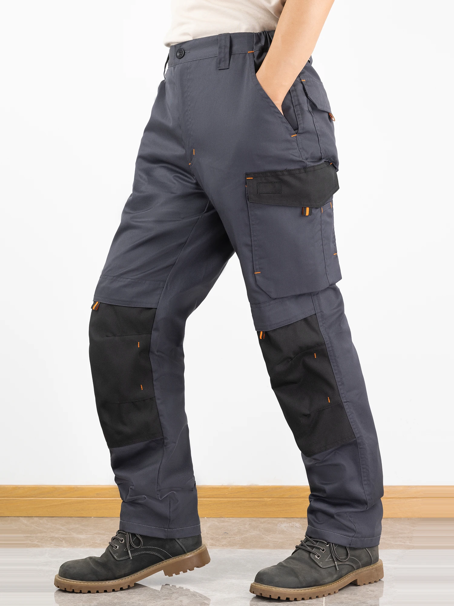 

Толстые и прочные брюки-карго на осень-зиму, свободные тактические брюки, уличные велосипедные брюки