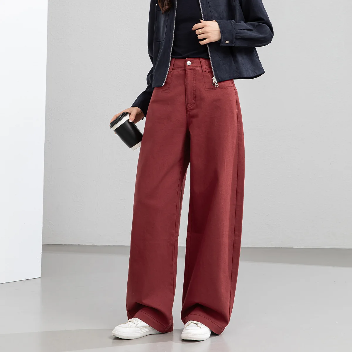 Red American High W…