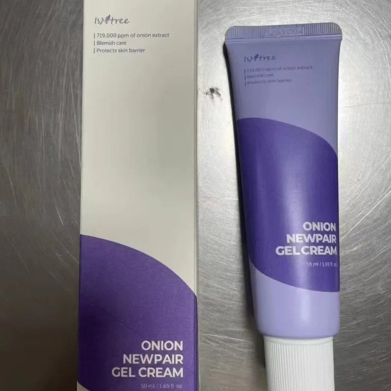 Isntree Purple Onion Repair Cream spendet Feuchtigkeit und spendet tiefen Feuchtigkeit, repariert blasse Linien, um Akne-Haut zu verbessern, 50 ml