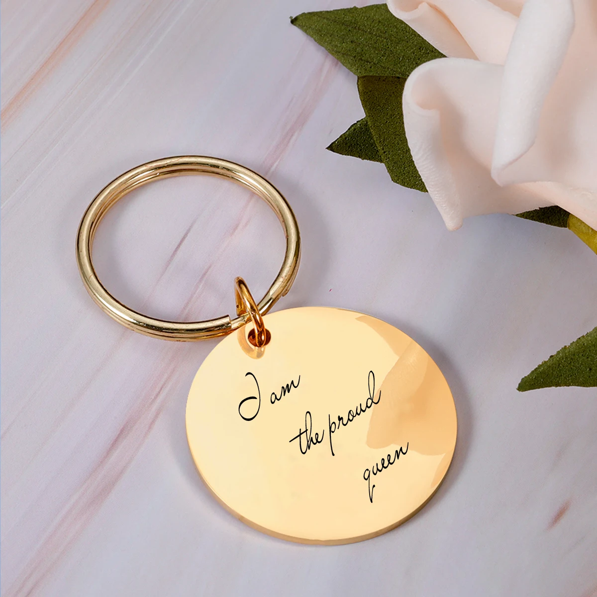 1pc Cartoon love bear Custom Name and text Pets Name Tags Anti-lost Nameplate Anti-lost Collars Tag  Cat Tags Engraved view 3