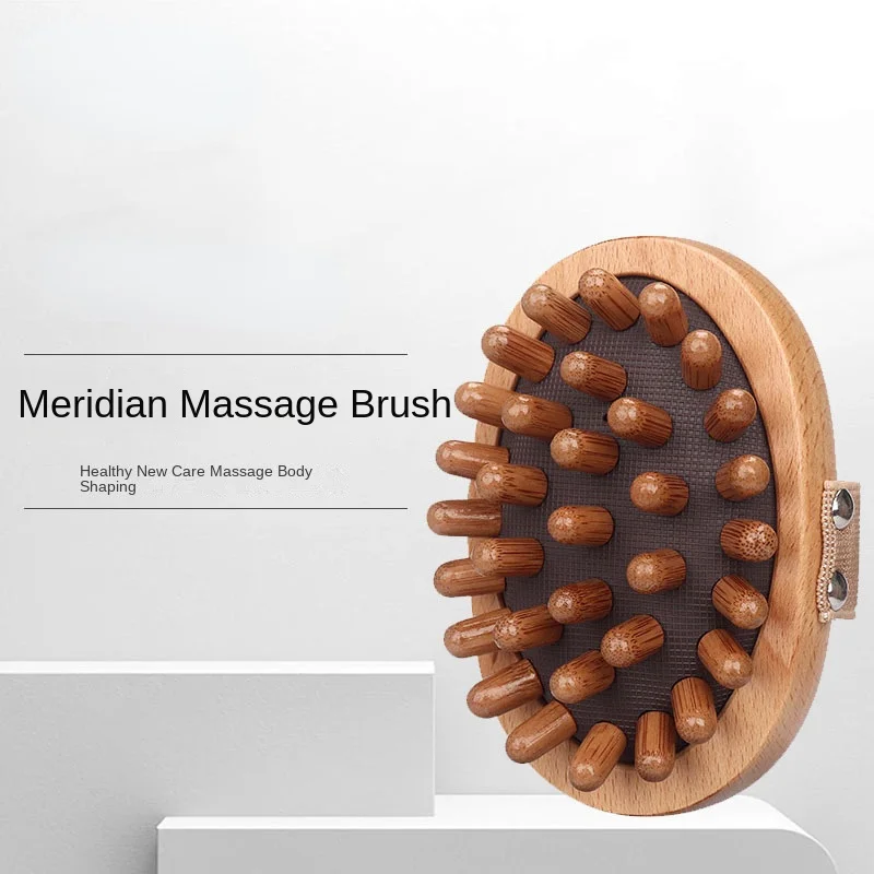 

1pc Wood Air Cushion Body Meridian Massage Health Care Comb Brush Hairbrush Scalp Hair Care Healthy Bamboo Comb