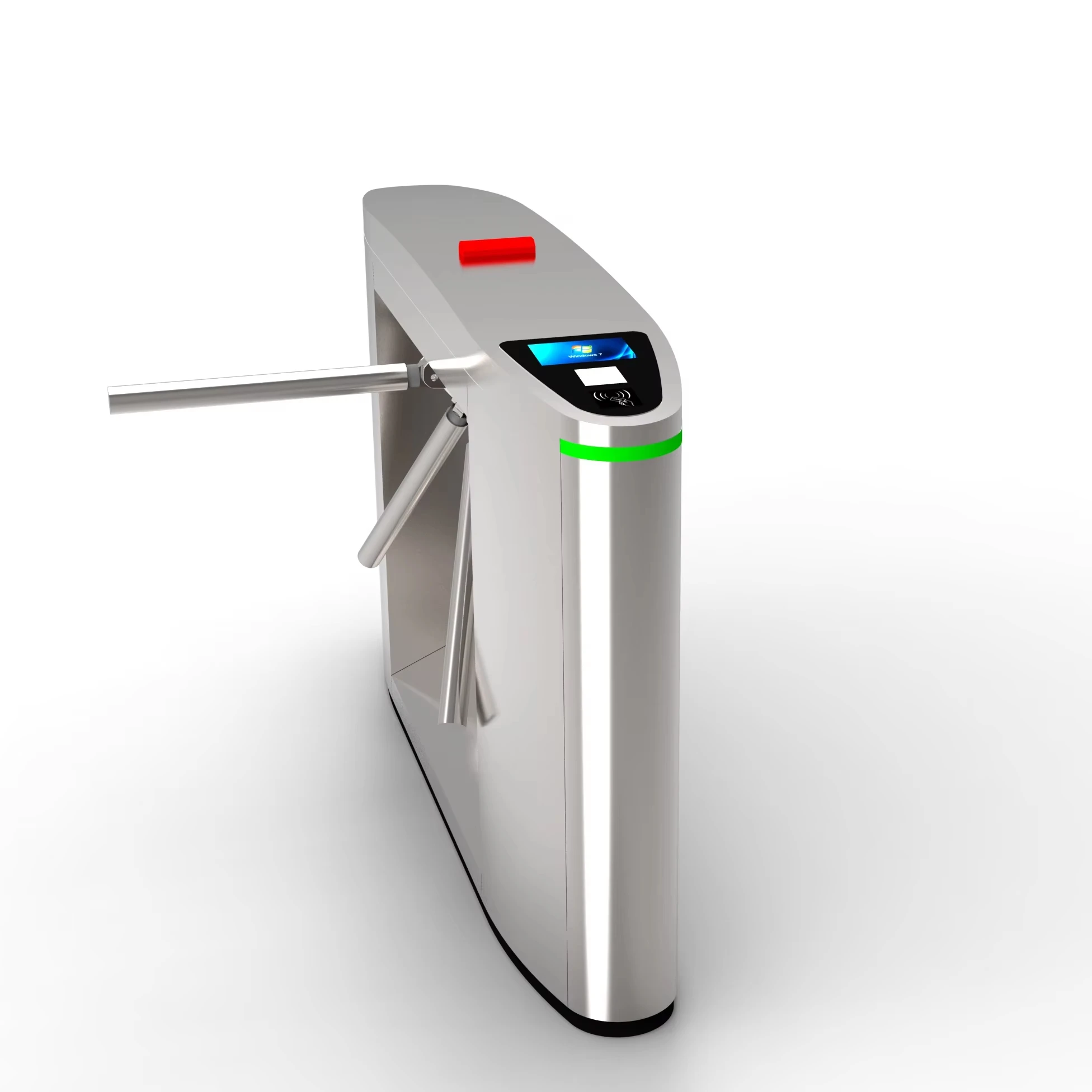 

Manufacturers Ticket Verify Pedestrian Gate Security Barrier Card Reader Manual Tripod Arm One Time One Person Turnstile