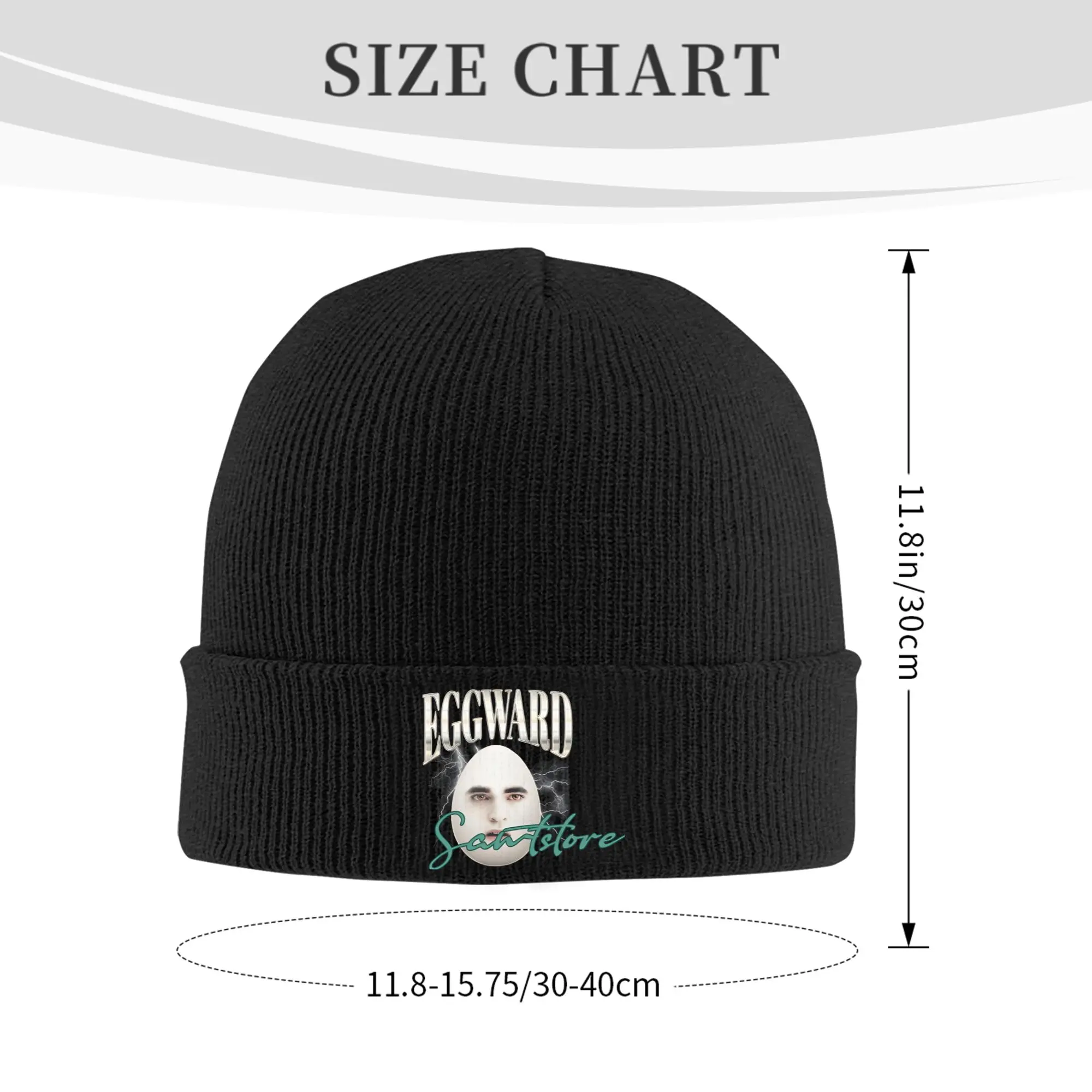 Eggward Silly Meme Parody Egg Edward Slouchy Beanie Knit Skull Cap For Unisex  Winter Warm Knit Skullies Beanie Cap