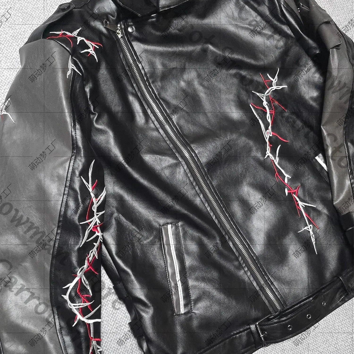 فستان Love and Deepspace Sylus Cospaly معطف أنيمي سترة ملابس زي سترة جلدية خارجية هدية كرتونية