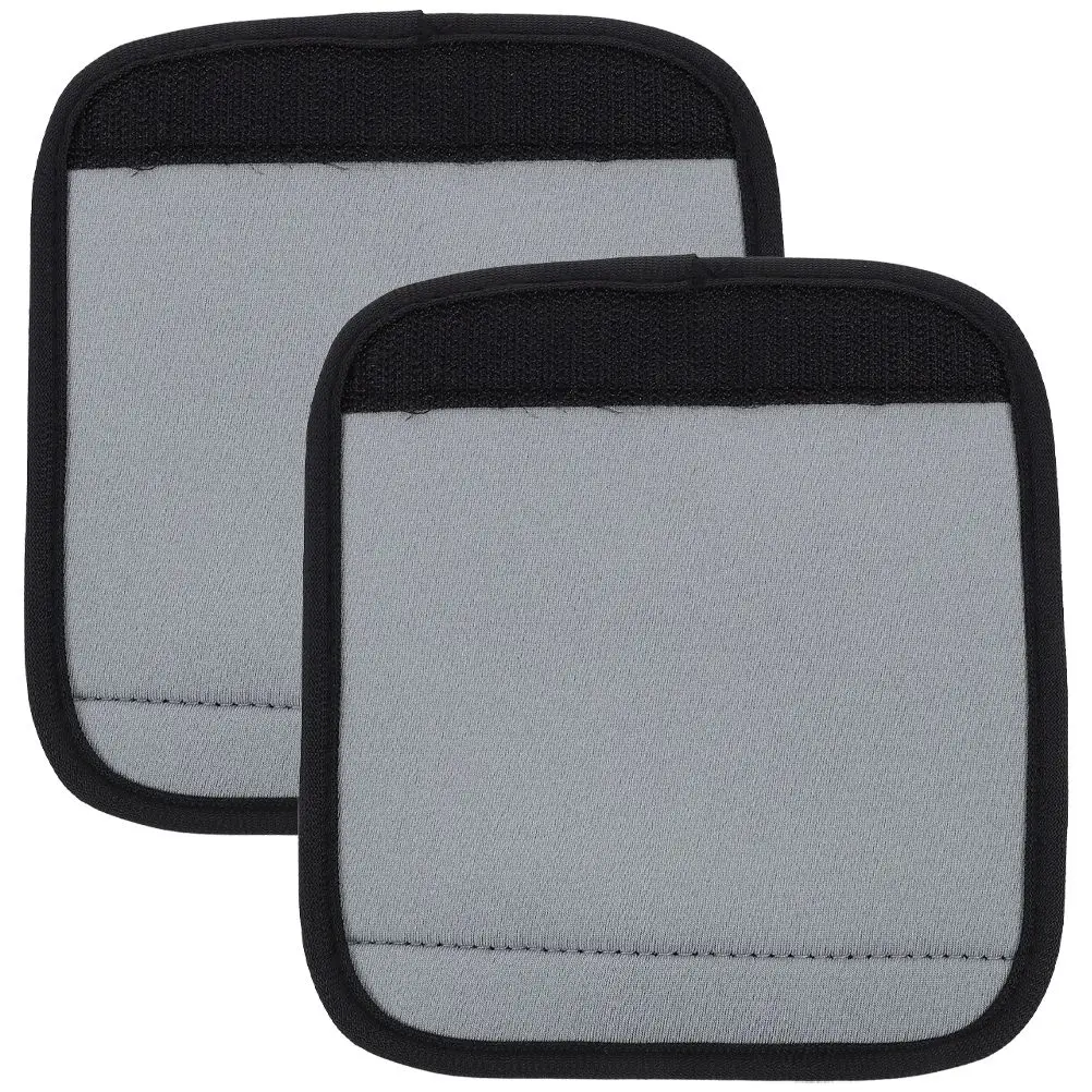 2pcs Luggage Suitcase H Wraps Covers Gray for Suitcase Stroller Comfortable Travel Accessories Lightweight