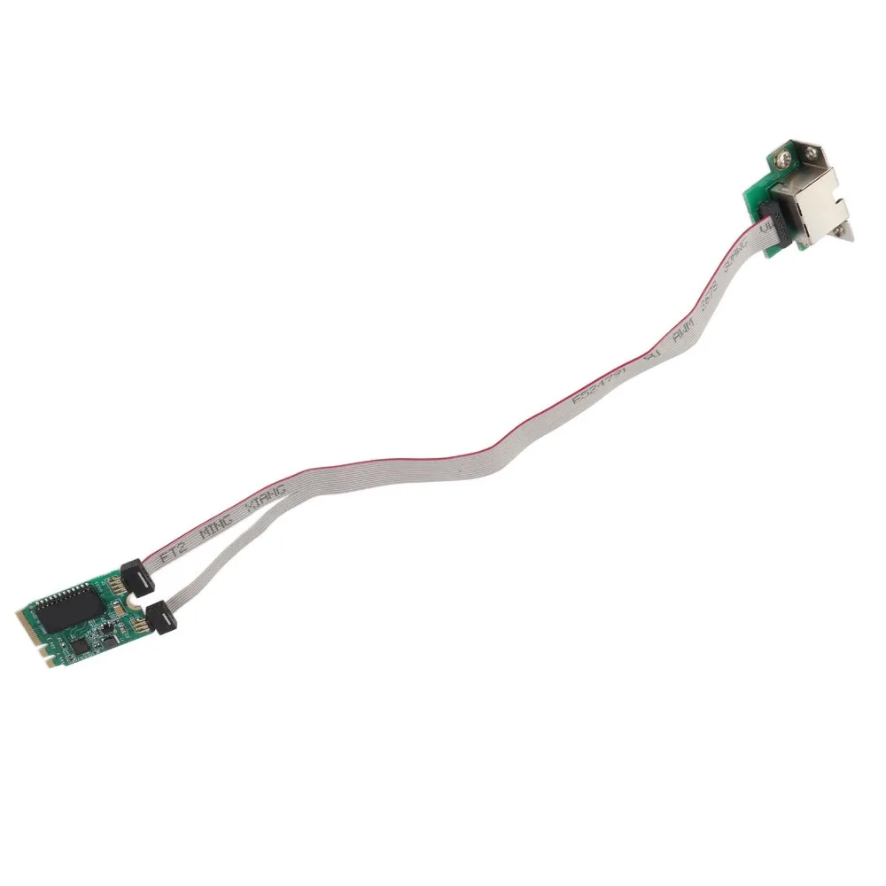 

Сетевая карта M.2 на чипе RTL8111H, 1G/100M, с одним портом RJ45, расширительная карта M.2 с изогнутыми контактами