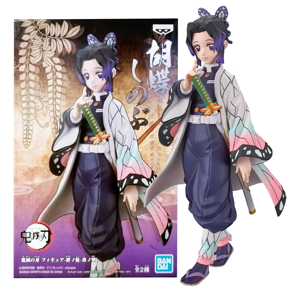 15CM Anime Demon Slayer Figur Übertreibung Shinobu Kamado Nezuko Figur Dämonentöter: Kimetsu no Yaiba Kuruluşu Acchion Figur Puppe und ys