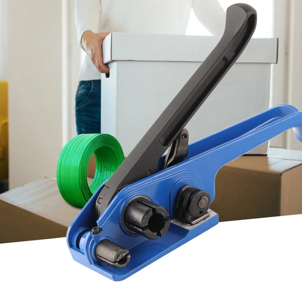 Industrial Sealer Cutter Manual Strapping Tool Manual Packing Tools Blue Packing Tool Set Heavy Duty Tensioner Logistics