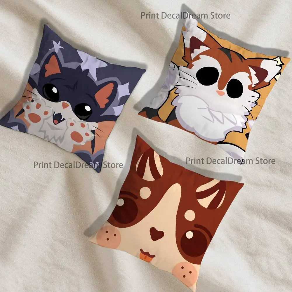 

A-Adopts Me Game Pillow Case Ultra Soft Skin Friendly Fabric Cloud Like Comfort & Concealed Zipper