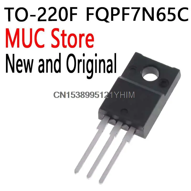 10PCS TO-220F FQPF7N80 TO-220 7N80 7N80C 800V 7A FQPF7N65  FQPF7N60 FQPF7N80C FQPF7N65C FQPF7N60C