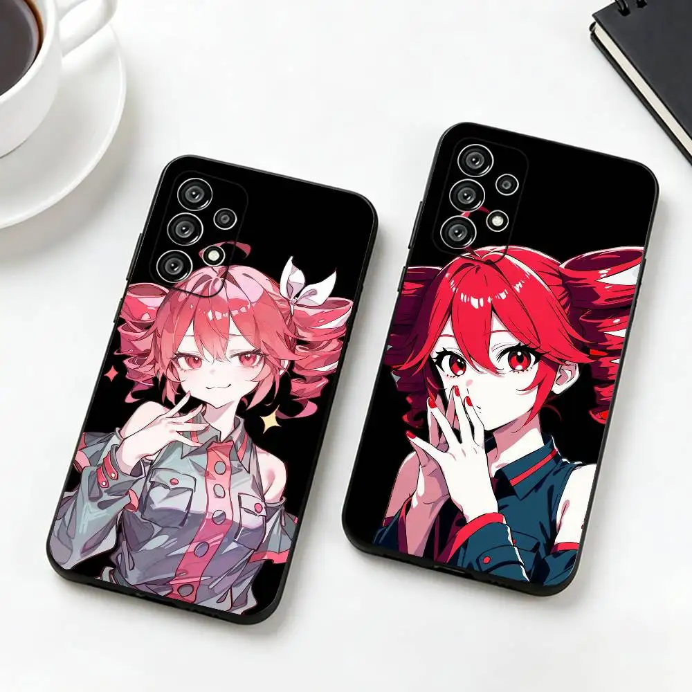 K-Kasane T-Teto Get To Me  Phone Case For Samsung S25,S24,S21,S22,S23,S30,Ultra,S20,Plus,Fe,Soft Silicone Black Cover