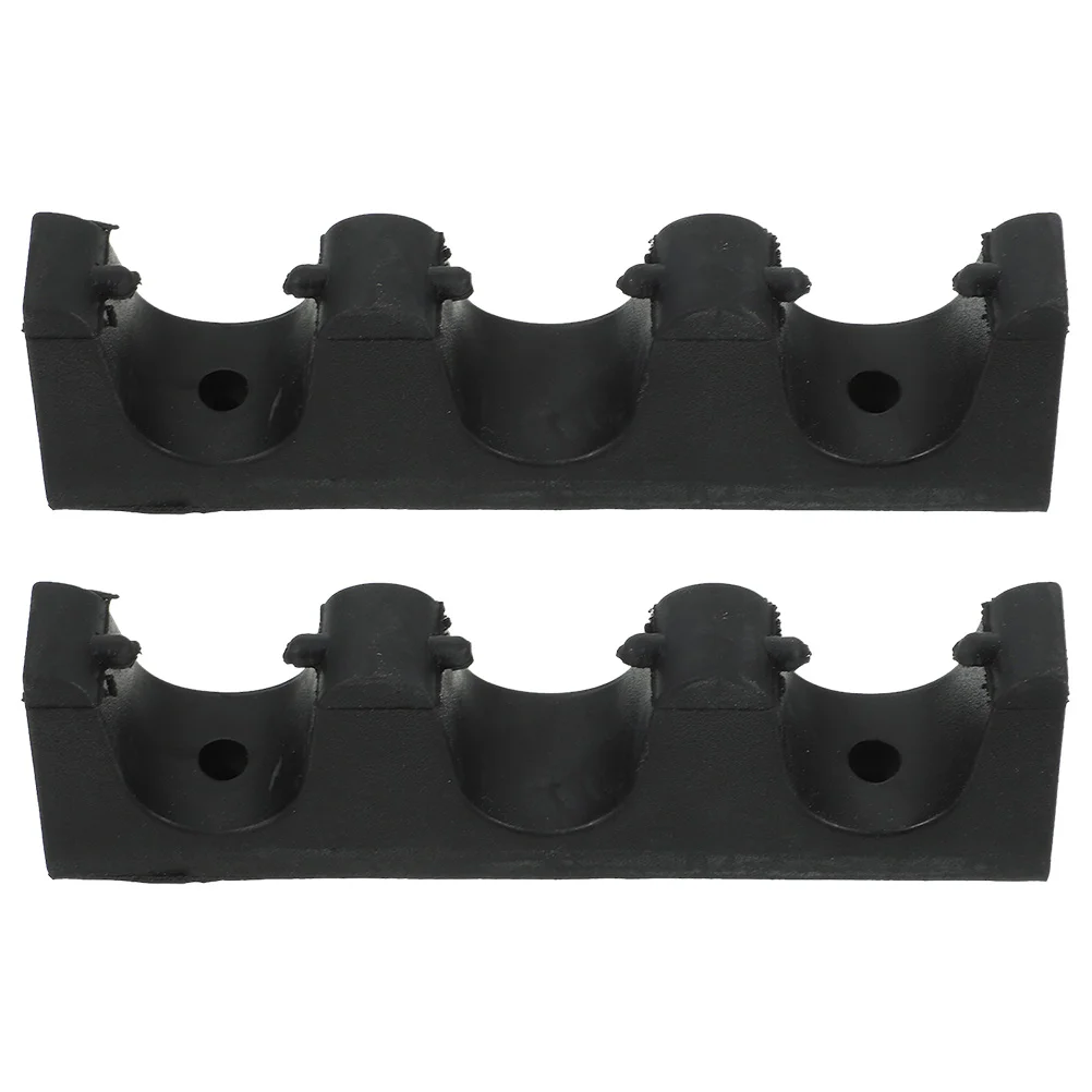 2 Pcs Billiard Cue Lever Pool Table Accessories Rack Stick Holder Wall Mount Billiards Plastic Pp