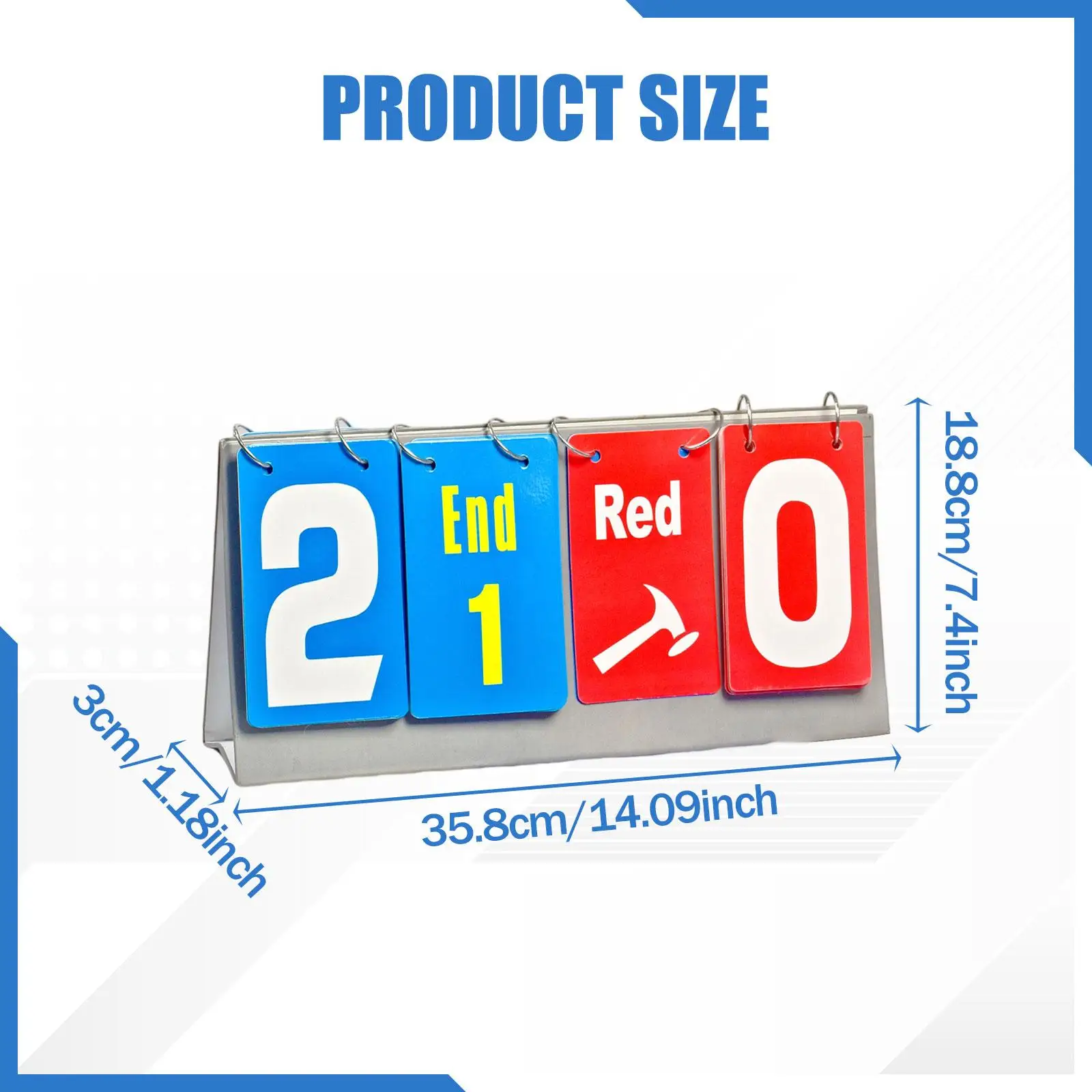 탁상용 드라이랜드 컬링 특별 훈련 시합 점수판