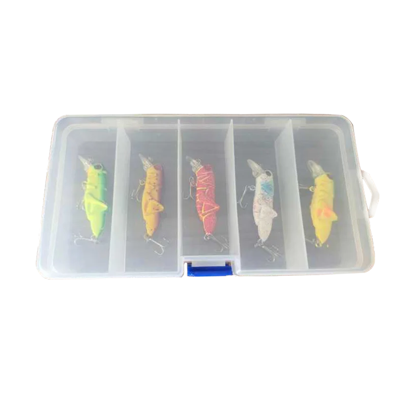 Locust-Shaped Plastic Bait with Hooks for Freshwater and Saltwater Fish for Bottom Fishing Techniques