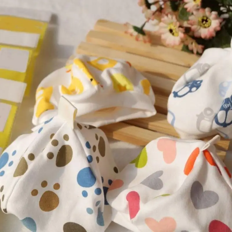 

63HE Baby Hats Animal Printed Baby Hats Caps for Newborn Baby Accessories