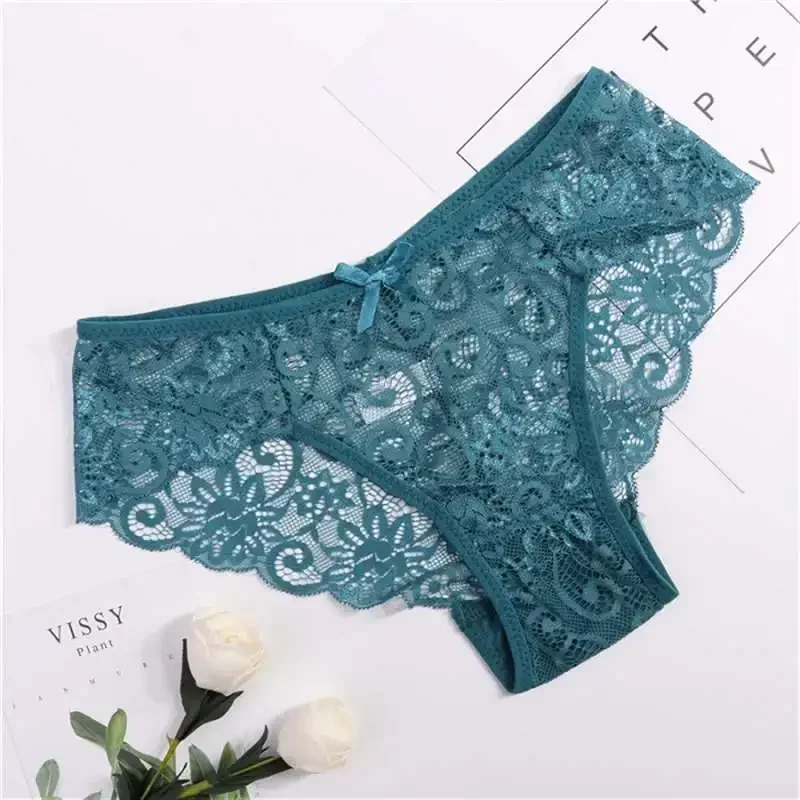 Plus Size S/XL Fashion High Quality Women\'s Panties Transparent Underwear Women Lace Soft Briefs Sexy Lingerie Intimates