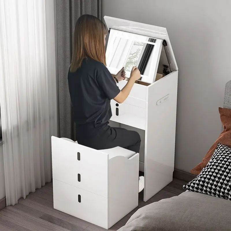 Dresser Modern Simple Wind Bedroom Bedside Small Flip Type Dresser Multifunctional Complete Locker