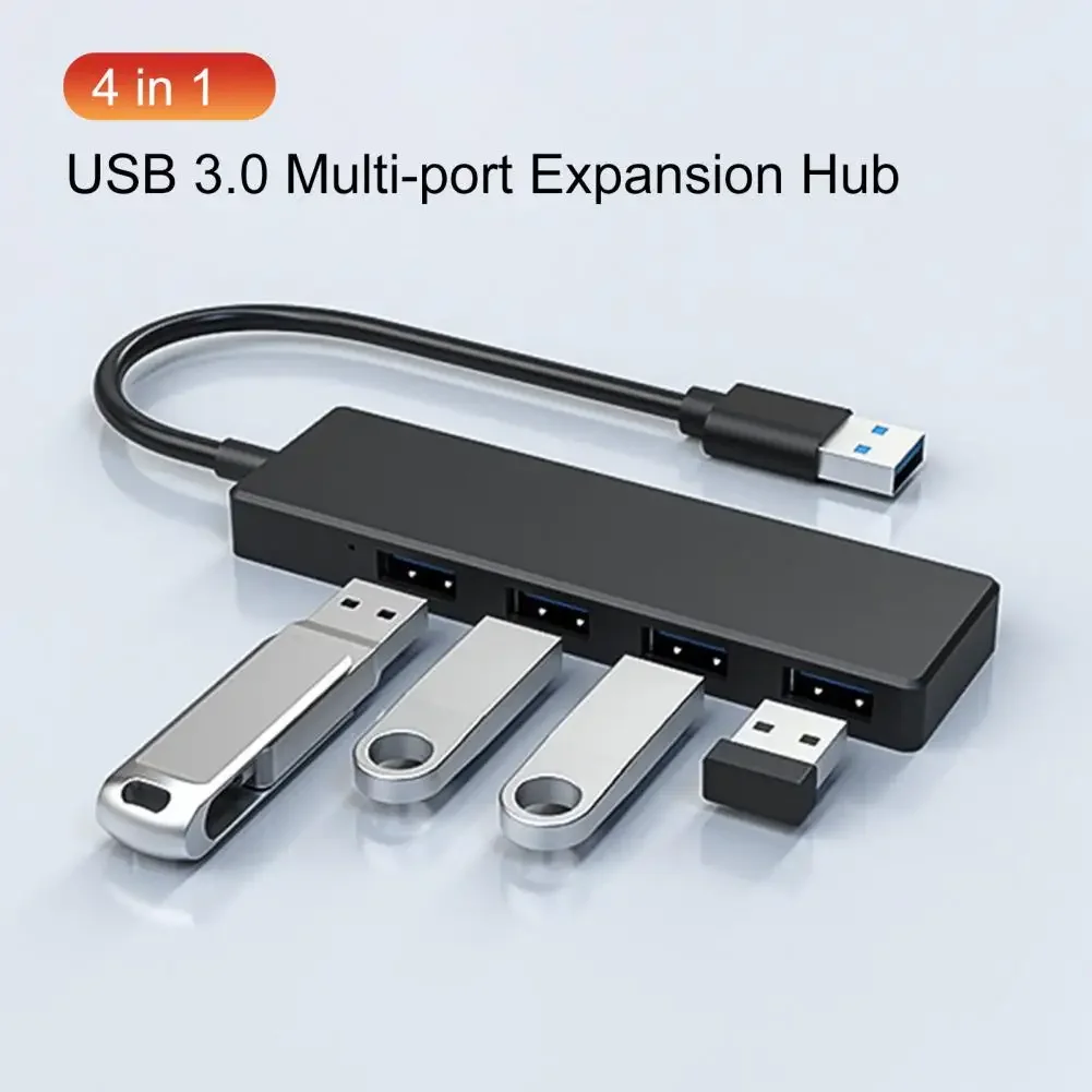 

Hub Extender Practical Driver-free 5Gbps 4 Ports Type-C 3.0/USB 3.0 Docking Station Computer Accessories